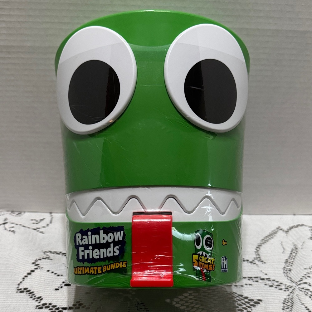Rainbow Friends Green Ultimate Bundle 1 Mystery Figure 2 Minifigures & Plush